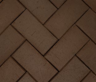 Клинкер тротуарный «Коричневый Мюнхен», кладка