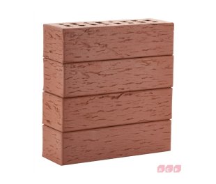 Клинкер фасадный тёмно-красный Эдинбург