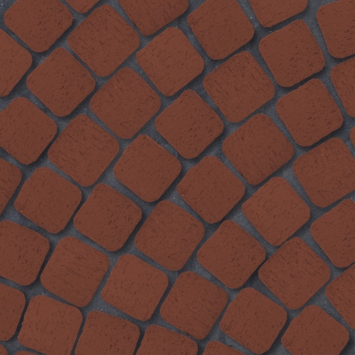 Квадро R «Тёмно-красный Эдинбург» — стильная облицовка с рустикальной фактурой и глубоким тёмно-красным оттенком, подчёркивающая прочность, надёжность и элегантность фасада