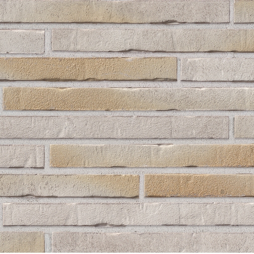 Клинкерная фасадная плитка Stroeher Riegel 50 450 GOLD-WEISS – идеальное решение для стильного и долговечного фасада