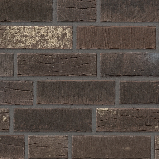 Клинкерная фасадная плитка Stroeher Steinlinge 377 PLATINBRAUN – идеальный выбор для стильного и долговечного фасада