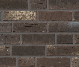 Клинкерная фасадная плитка Stroeher Steinlinge 377 PLATINBRAUN